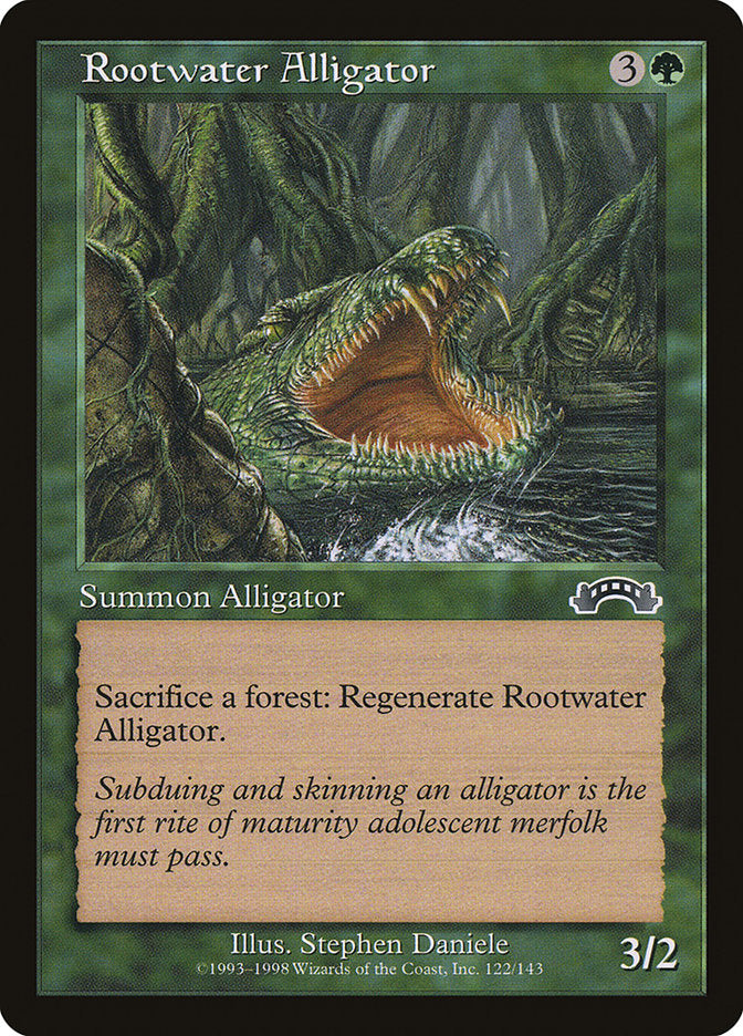 Rootwater Alligator [Exodus] | Grognard Games