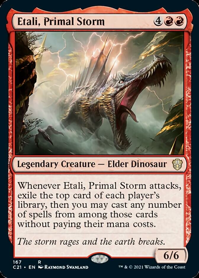 Etali, Primal Storm [Commander 2021] | Grognard Games