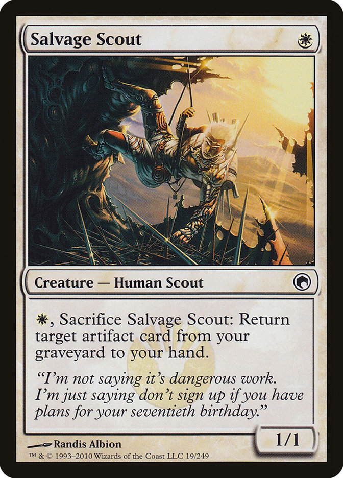 Salvage Scout [Scars of Mirrodin] | Grognard Games