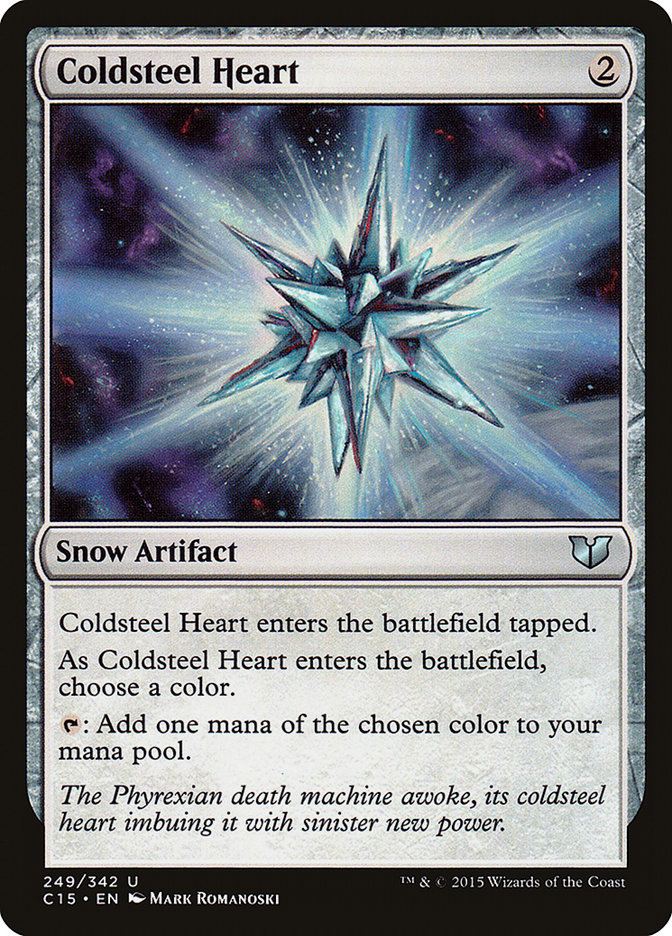 Coldsteel Heart [Commander 2015] | Grognard Games