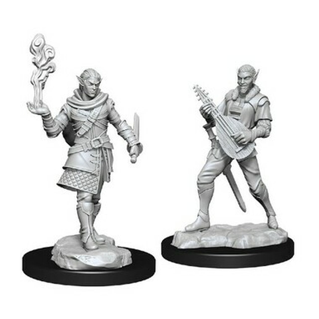 Wizkids 903810 Pallid Elf Rogue and Bard | Grognard Games