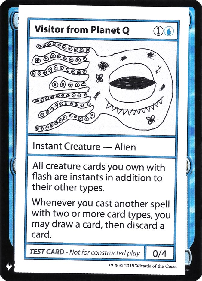 Visitor from Planet Q [Mystery Booster Playtest Cards] | Grognard Games