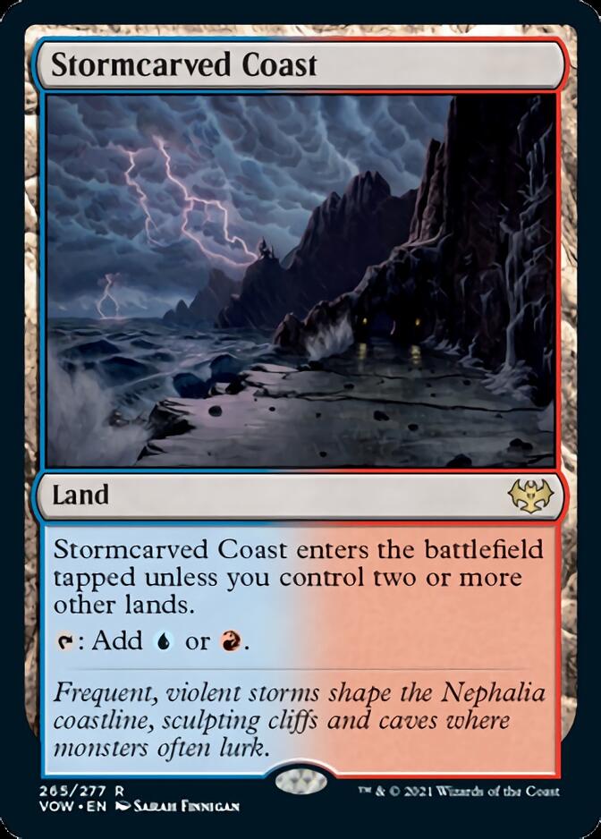 Stormcarved Coast [Innistrad: Crimson Vow] | Grognard Games