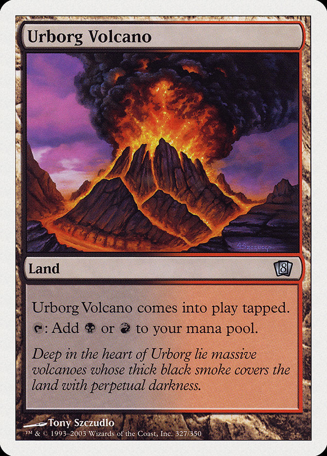 Urborg Volcano [Eighth Edition] | Grognard Games