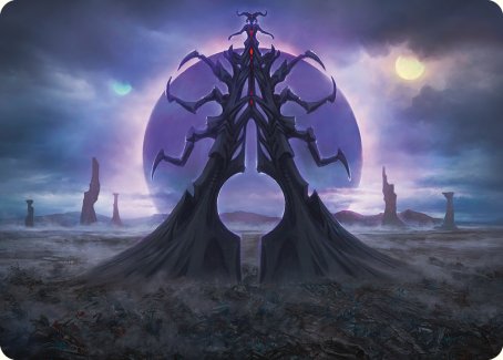 Black Sun's Twilight Art Card [Phyrexia: All Will Be One Art Series] | Grognard Games