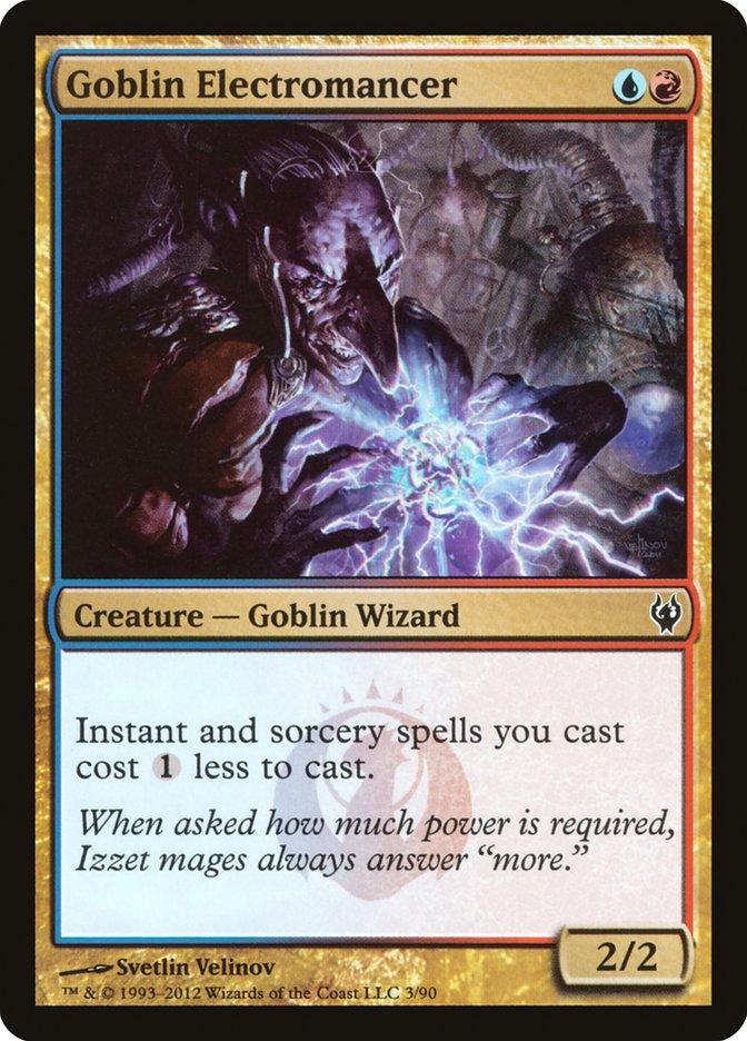 Goblin Electromancer [Duel Decks: Izzet vs. Golgari] | Grognard Games