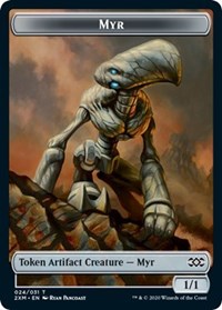 Myr (024) // Shapeshifter Double-sided Token [Double Masters Tokens] | Grognard Games