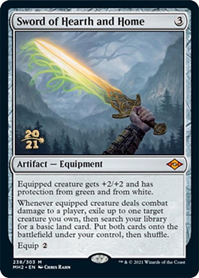 Sword of Hearth and Home [Modern Horizons 2 Prerelease Promos] | Grognard Games