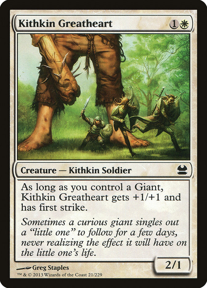 Kithkin Greatheart [Modern Masters] | Grognard Games