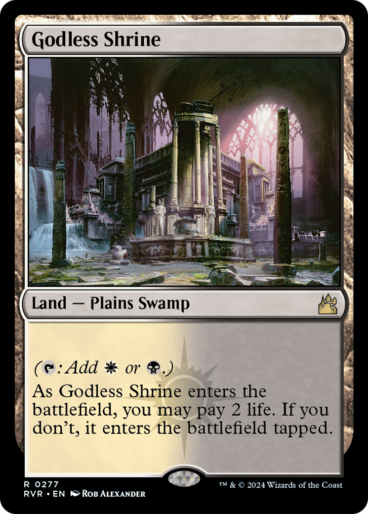 Godless Shrine [Ravnica Remastered] | Grognard Games