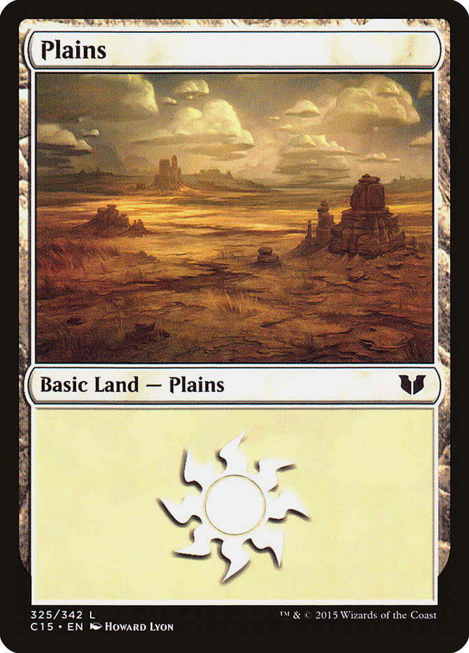 Plains (325) [Commander 2015] | Grognard Games