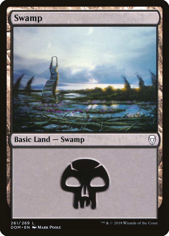 Swamp (261) [Dominaria] | Grognard Games