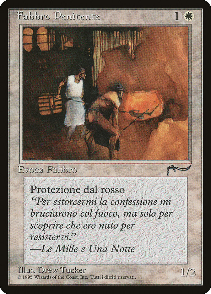 Repentant Blacksmith (Italian) - "Fabbro Penitente" [Rinascimento] | Grognard Games