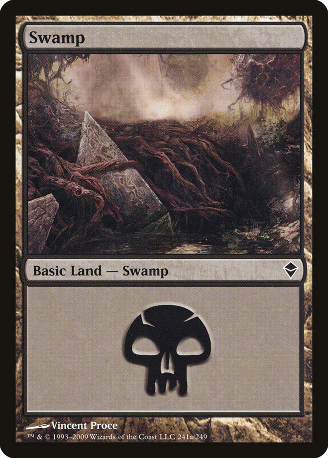 Swamp (241a) [Zendikar] | Grognard Games