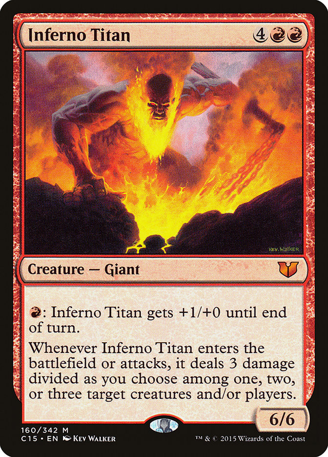 Inferno Titan [Commander 2015] | Grognard Games