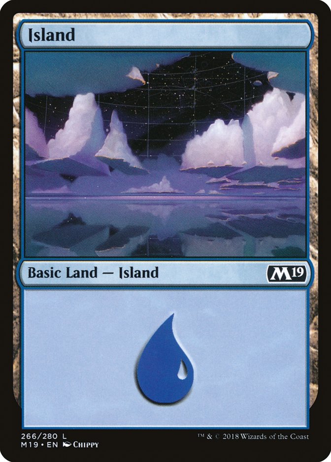 Island (266) [Core Set 2019] | Grognard Games