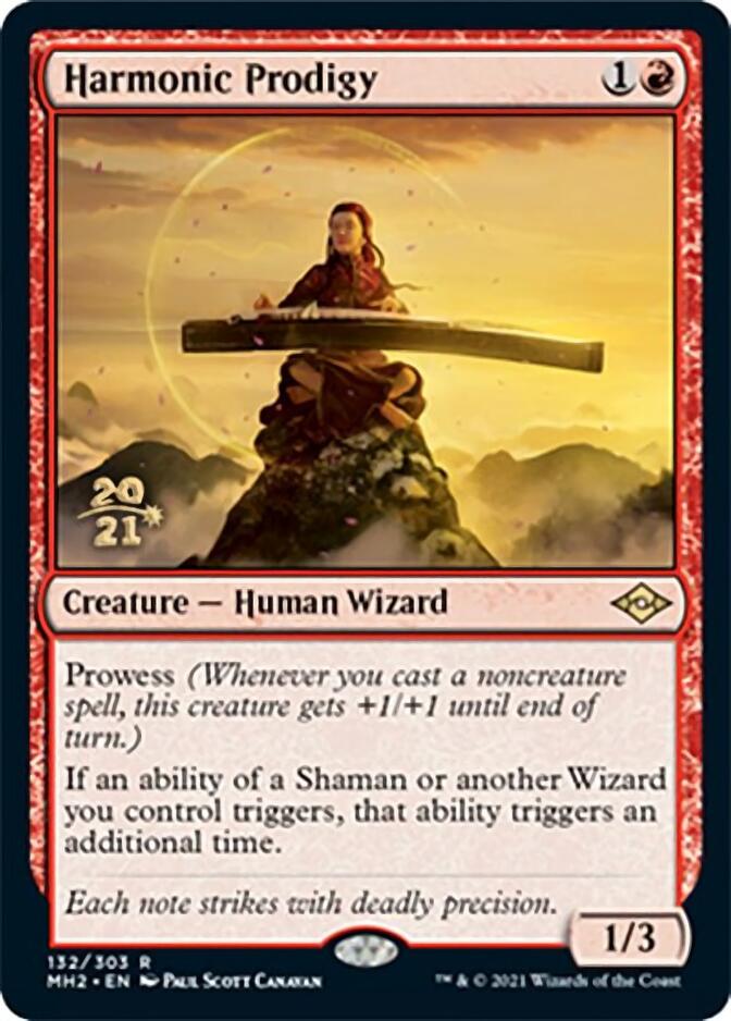 Harmonic Prodigy [Modern Horizons 2 Prerelease Promos] | Grognard Games