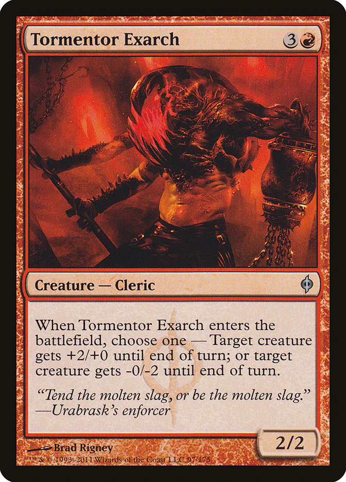 Tormentor Exarch [New Phyrexia] | Grognard Games