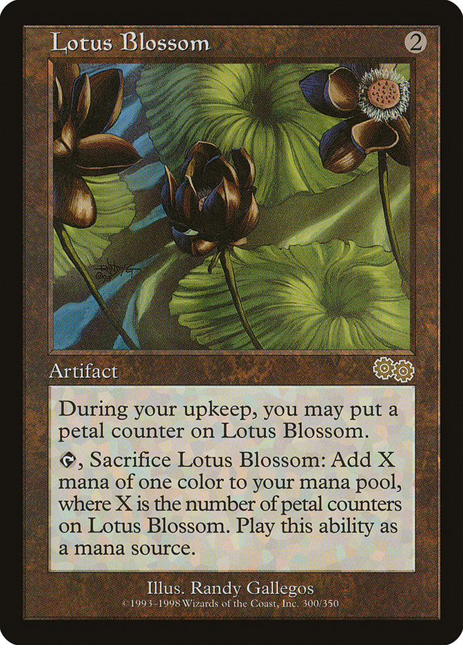 Lotus Blossom [Urza's Saga] | Grognard Games