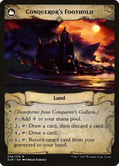 Conqueror's Galleon // Conqueror's Foothold [Ixalan] | Grognard Games