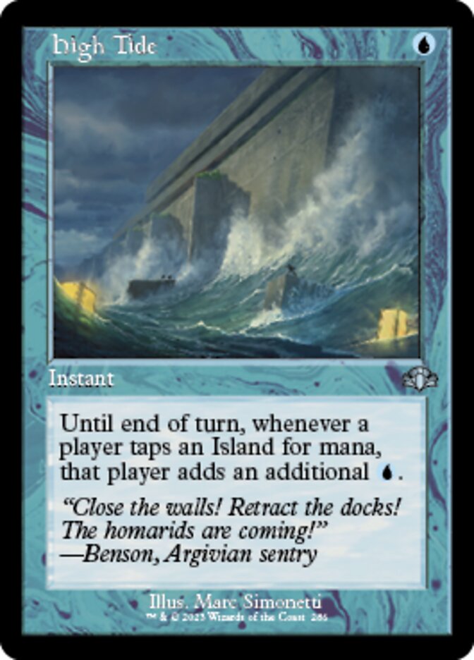 High Tide (Retro) [Dominaria Remastered] | Grognard Games