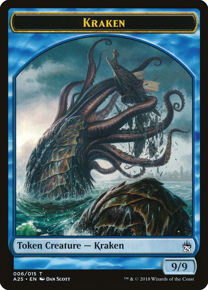 Kraken [Masters 25 Tokens] | Grognard Games