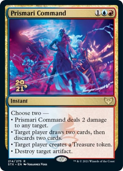 Prismari Command [Strixhaven: School of Mages Prerelease Promos] | Grognard Games