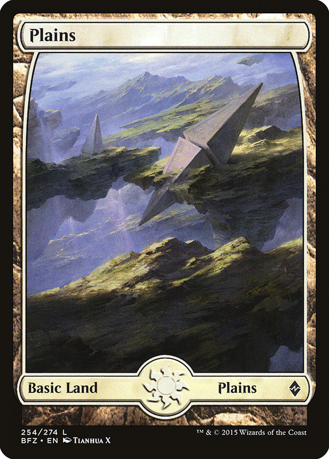 Plains (254) [Battle for Zendikar] | Grognard Games