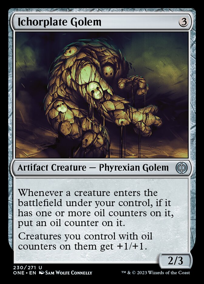 Ichorplate Golem [Phyrexia: All Will Be One] | Grognard Games