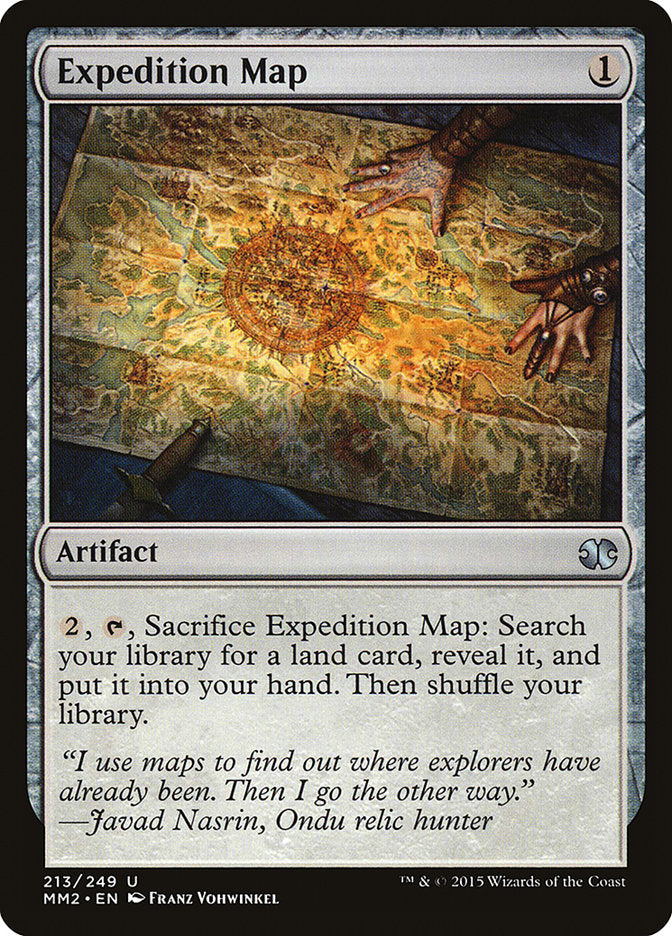 Expedition Map [Modern Masters 2015] | Grognard Games
