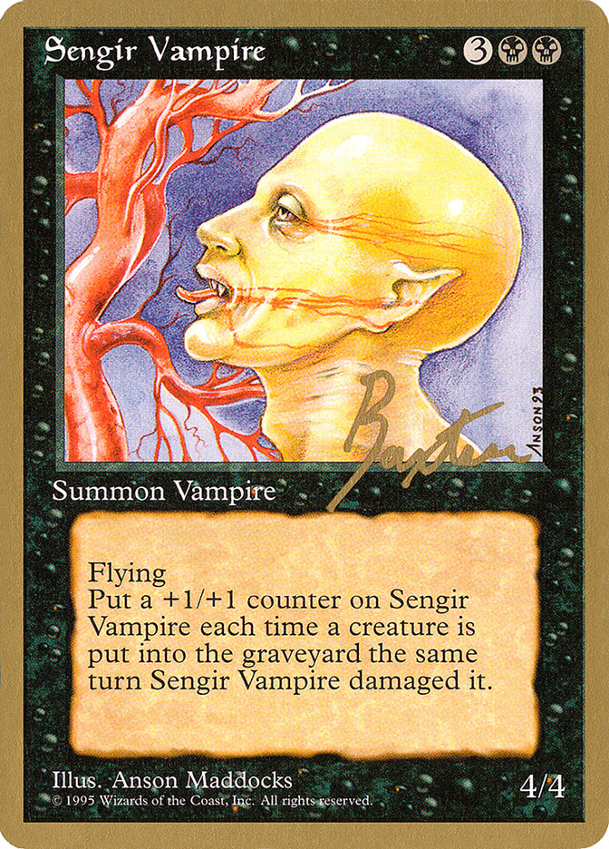 Sengir Vampire (George Baxter) [Pro Tour Collector Set] | Grognard Games