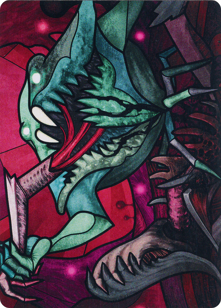 Yargle, Glutton of Urborg Art Card [March of the Machine Art Series] | Grognard Games