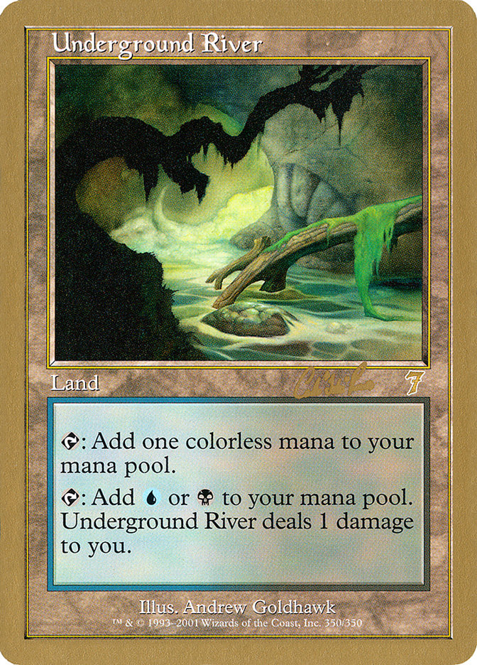 Underground River (Carlos Romao) [World Championship Decks 2002] | Grognard Games