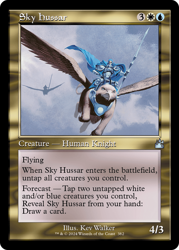 Sky Hussar (Retro Frame) [Ravnica Remastered] | Grognard Games