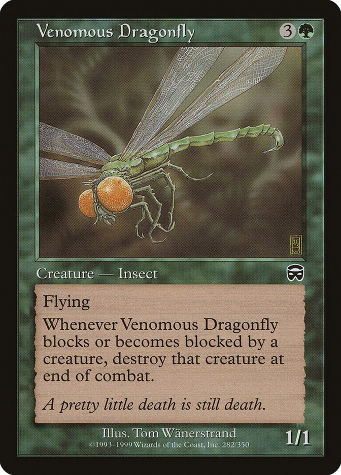 Venomous Dragonfly [Mercadian Masques] | Grognard Games