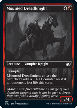 Mounted Dreadknight [Innistrad: Double Feature] | Grognard Games