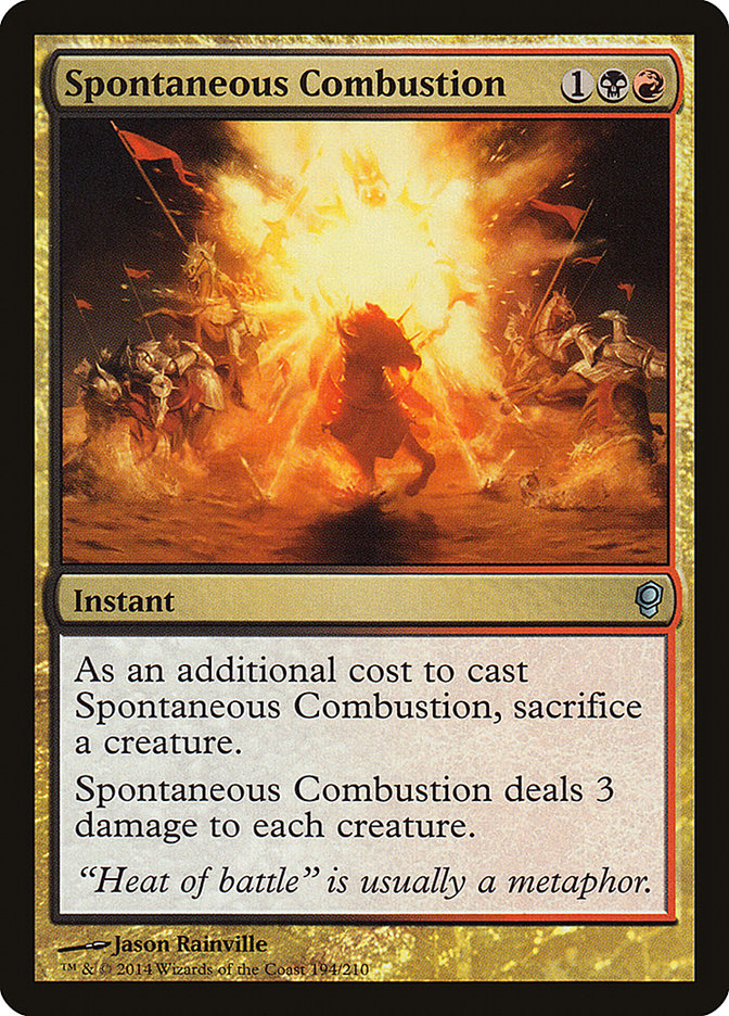 Spontaneous Combustion [Conspiracy] | Grognard Games