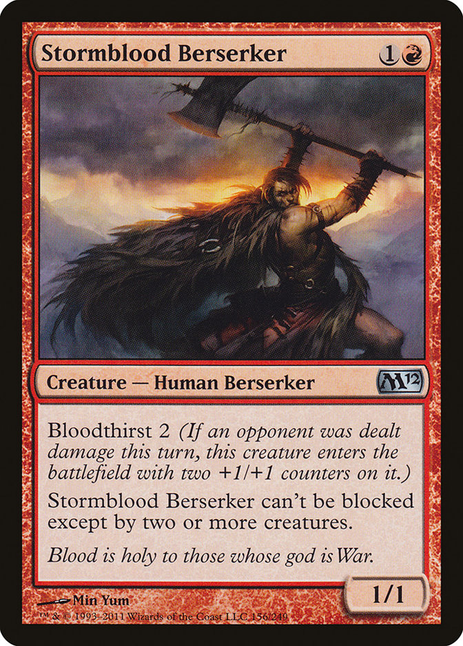 Stormblood Berserker [Magic 2012] | Grognard Games