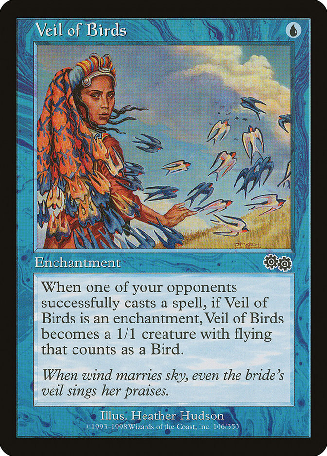 Veil of Birds [Urza's Saga] | Grognard Games