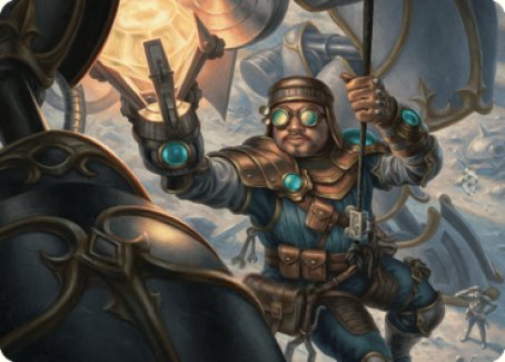 Powerstone Engineer Art Card [The Brothers' War Art Series] | Grognard Games