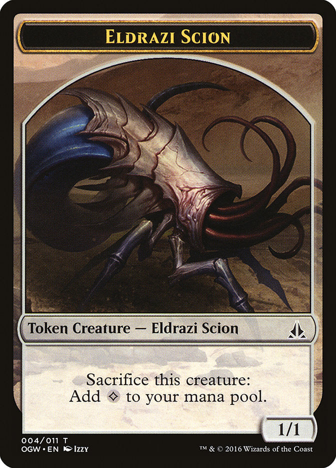 Eldrazi Scion (004/011) [Oath of the Gatewatch Tokens] | Grognard Games