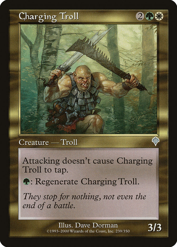 Charging Troll [Invasion] | Grognard Games