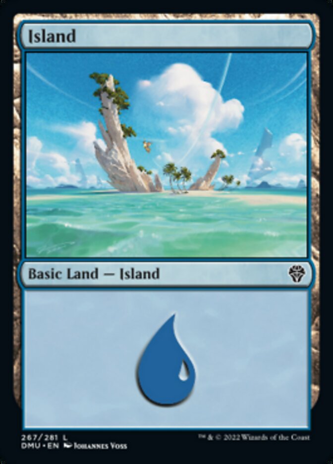 Island (267) [Dominaria United] | Grognard Games