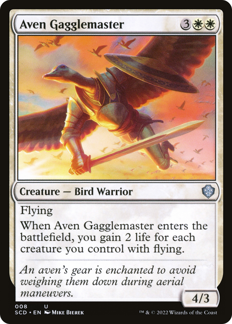 Aven Gagglemaster [Starter Commander Decks] | Grognard Games