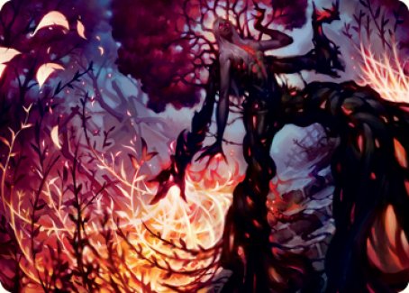 Splendid Reclamation Art Card [Innistrad: Crimson Vow Art Series] | Grognard Games