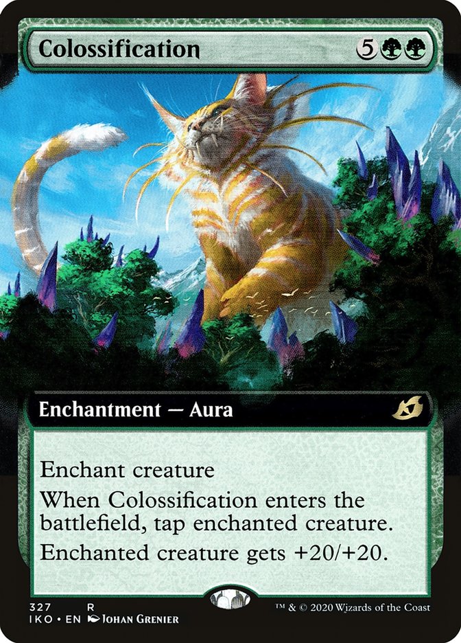 Colossification (Extended Art) [Ikoria: Lair of Behemoths] | Grognard Games