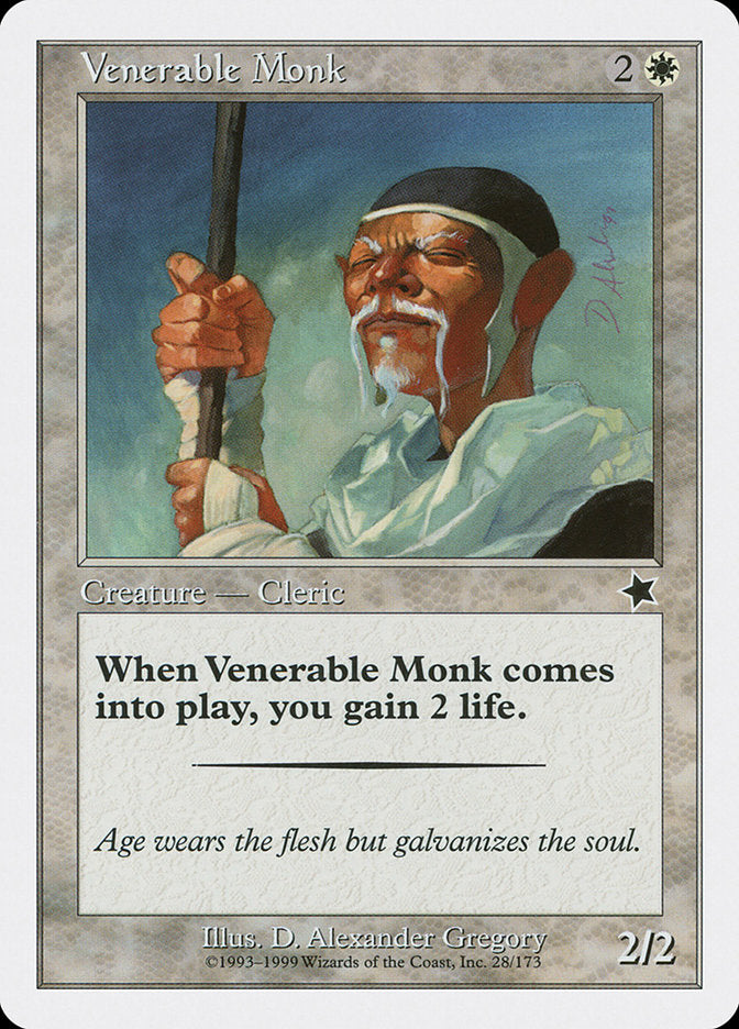 Venerable Monk [Starter 1999] | Grognard Games