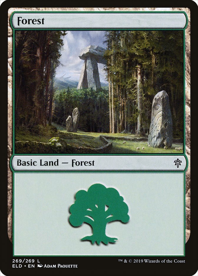 Forest (269) [Throne of Eldraine] | Grognard Games