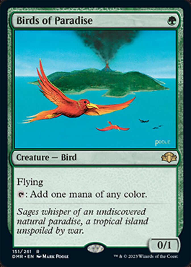 Birds of Paradise [Dominaria Remastered] | Grognard Games