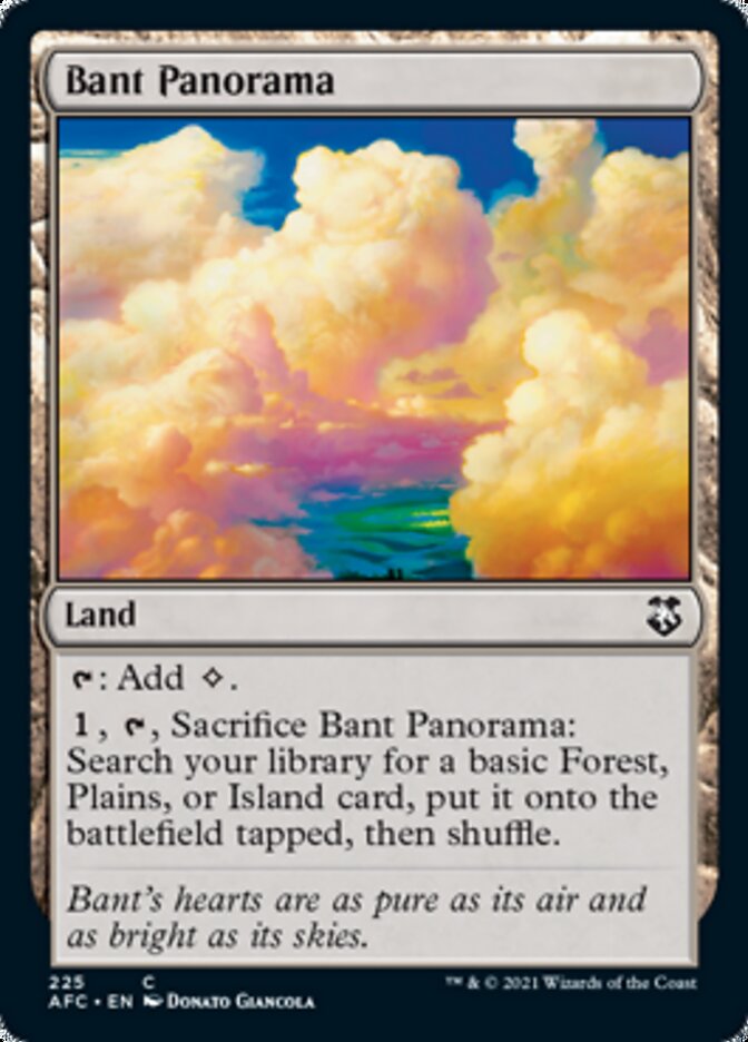 Bant Panorama [Dungeons & Dragons: Adventures in the Forgotten Realms Commander] | Grognard Games